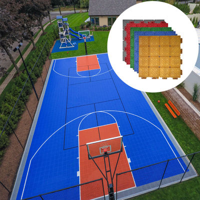 PP 3x3 室内庭のタイル 屋外裏庭のバスケットボール場 床