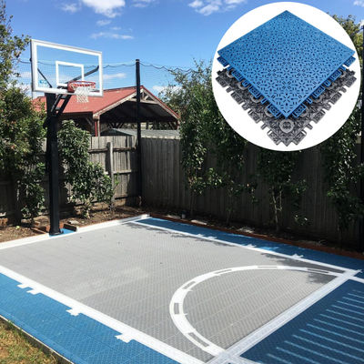 Pp モジュラルの相互接続 ピークボール スポーツコート 床タイル 3x3 バスケットボールコート 床
