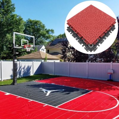 バドミントン・ピークボール・コート用のモジュール式表面互換地板タイルマット