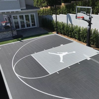 PVC 卓球 バドミントン ローラースケート 屋外床マット 3×3 バスケットボール場