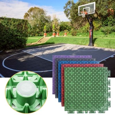スポーツ テニス ピークボール バスケットボール コート フロアタイル 携帯型 インターロック