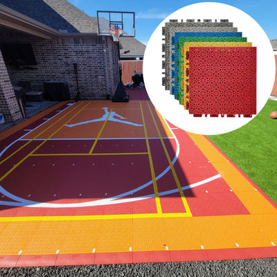 屋外テニス ピークボール バスケットボールコート スポーツフロアタイル